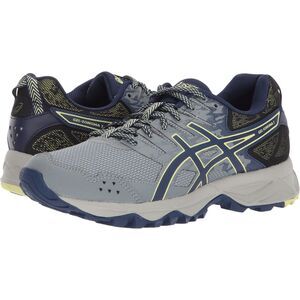 ASICS Women's Gel-Sonoma 3 Trail Running Shoes Grey/Blue/Lime Size 6 B(M) US